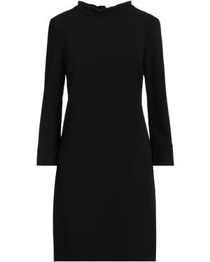 SEVENTY VENEZIA Mini Dress Polyester, Viscose, Elastane - Black