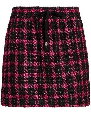 Gaelle Paris Mini Skirt Acrylic, Polyester, Viscose, Cotton, Metallic Fiber - Red