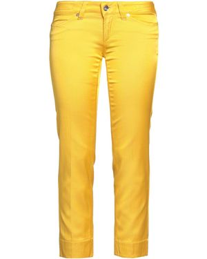 Jacob Cohen Trousers Cotton, Viscose, Elastane - Yellow