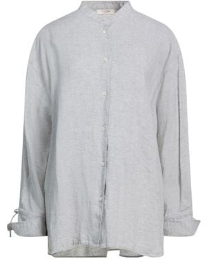 Glanshirt By Slowear Light Shirt Linen - Gray