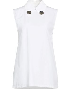 Jil Sander Top Cotton - White