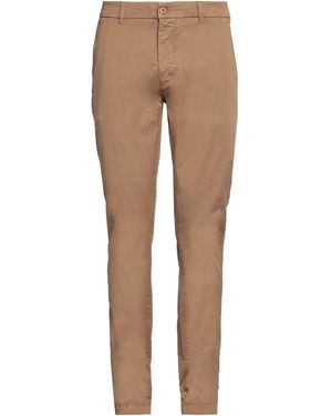 Avignon Camel Trousers Cotton, Elastane - Natural