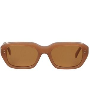 Retrosuperfuture Lunettes De Soleil - Marron
