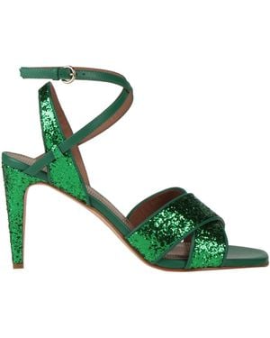 Red(V) Sandals - Green