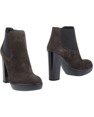 Hogan Ankle Boots Goat Skin - Black