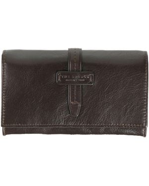 The Bridge Wallet Leather - Black
