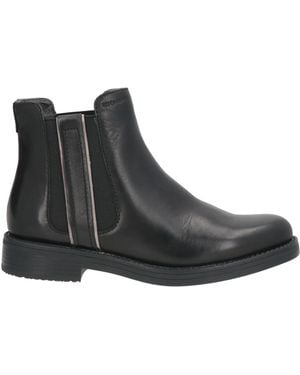 Stonefly Ankle Boots Calfskin - Black