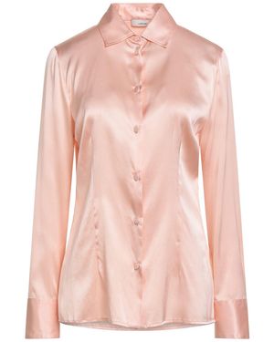 Lardini Shirt Silk, Elastane - Pink