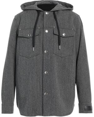 Versace Charcoal Jacket Virgin Wool, Polyamide, Elastane - Gray