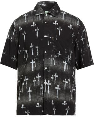 Aries Shirt Viscose - Black