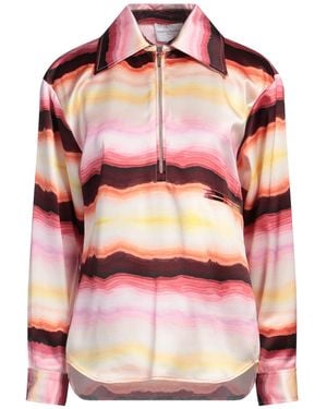 Isabelle Blanche Top Acetate, Polyester - Pink