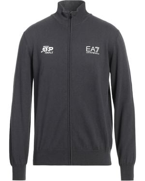 EA7 Strickjacke - Blau