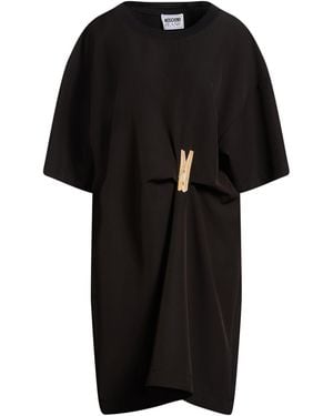 Moschino Robe Courte - Noir