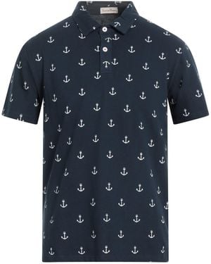 Cashmere Company Polo Shirt Cotton - Blue