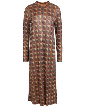Siyu Midi Dress - Brown