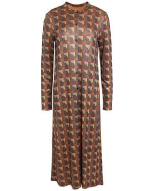 Siyu Midi Dress - Brown