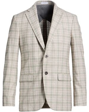 Boglioli Military Blazer Wool, Silk, Polyamide - Grey