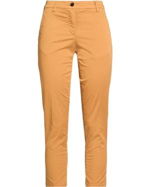 White Sand Pants - Orange