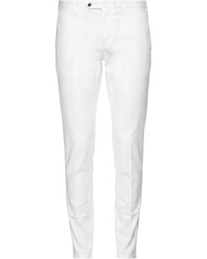 PT Torino Trousers Cotton, Elastane - White