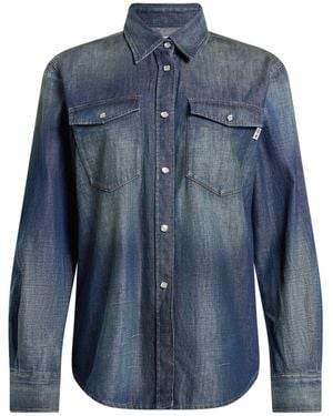 Department 5 Denim Shirt Cotton - Blue