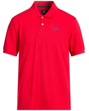 La Martina Polo Shirt Cotton - Red