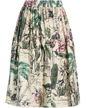 Shirtaporter Midi Skirts - Green