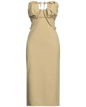 Jacquemus Vestido midi - Neutro