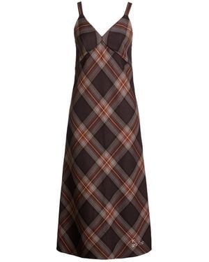 Department 5 Midi Dress Wool - Brown