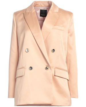 Pinko Sand Blazer Polyester, Elastane - Natural