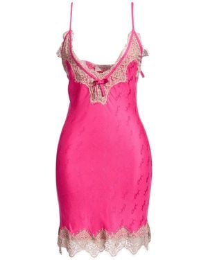 Blugirl Blumarine Mini Dress Viscose - Pink