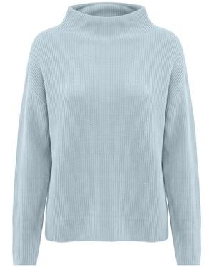Alpha Studio Rollkragenpullover - Blau
