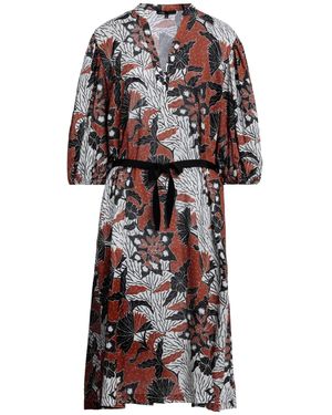 Maje Vestito Midi - Marrone