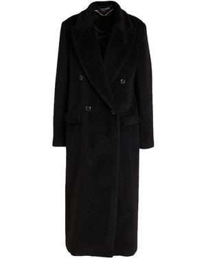 Nora Barth Coat Wool, Mohair Wool, Viscose, Polyamide - Black