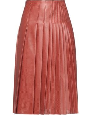 Cedric Charlier Gonna Midi - Rosso