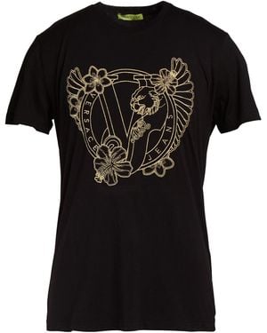 Versace Jeans Couture T-Shirt Cotton - Black