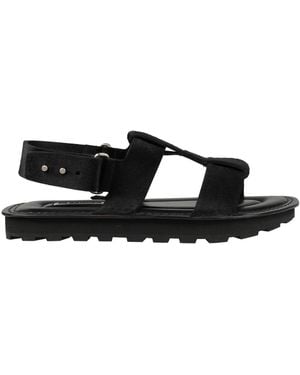 Jil Sander Sandals Calfskin - Black