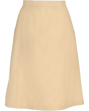 Maison Margiela Midi Skirt - Natural