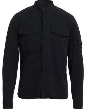 EMPORIO ARMANI for C.P. COMPANY Shirt Polyamide, Elastane - Blue