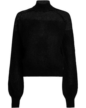 MEIMEIJ Rollkragenpullover - Schwarz
