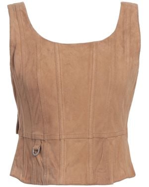 Saks Potts Top - Marrón