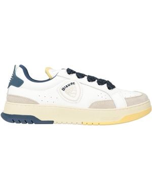 Blauer Trainers - White