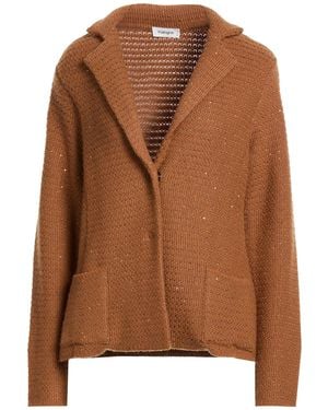 Kangra Camel Blazer Wool, Polyester - Brown