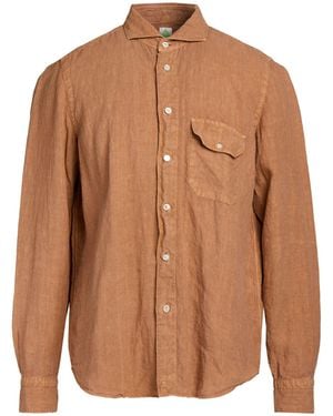 Finamore 1925 Camisa - Marrón