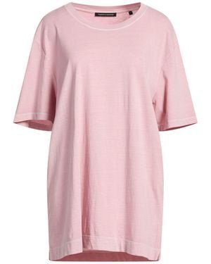 Trusted Handwork Antique Rose T-Shirt Cotton - Pink