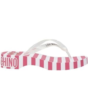 Love Moschino Thong Sandal - Pink