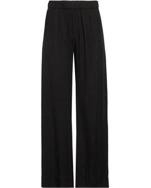 TRUE AVENUE Trousers Lyocell - Black