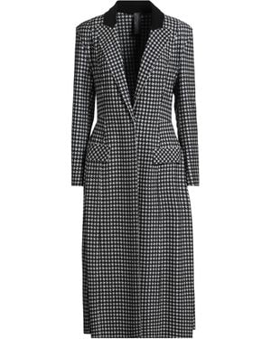 Norma Kamali Overcoat & Trench Coat - Black