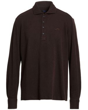 Kiton Knt Dark Shirt Cotton, Polyamide - Brown