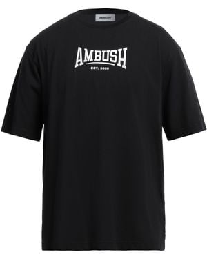 Ambush T-Shirt Cotton - Black