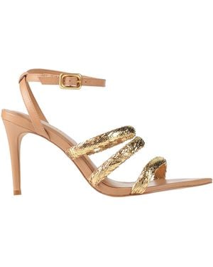 Carrano Sandals Leather - Metallic